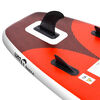 vidaXL Inflatable Stand Up Paddle Board Set Red 141.7x31.9x3.9"