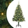 vidaXL Christmas Tree with 300 LEDs with Stand Green 70.9" PVC