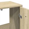 vidaXL Bathroom Furniture Set Sonoma Oak Engineered Wood Large