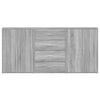 vidaXL Sideboard Grey Sonoma Engineered wood Medium Sideboard