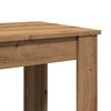 vidaXL Bar Table Artisan Oak 20.1x19.7x40.7" Engineered Wood