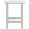 vidaXL Adirondack Side Table White 38 x 38 x 46 cm HDPE