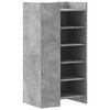 vidaXL Shoe Cabinet Concrete Grey Engineered Wood Standard Shoe Cabinet