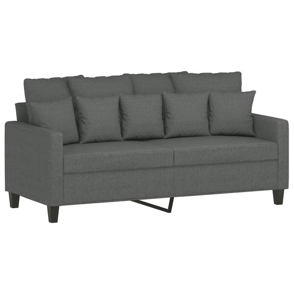 vidaXL 2-seater Sofa Dark Grey