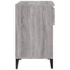 vidaXL Shoe Cabinet Gray Sonoma Engineered wood Medium Shoe Cabinet