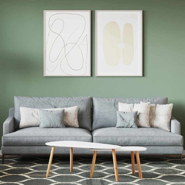 vidaXL Wall Paint Green 6.50 x 6.50 x 6.30 in Wall Print