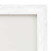 vidaXL Bifold Photo Frame White MDF, PS (polystyrene) 3.9 x 5.9 in