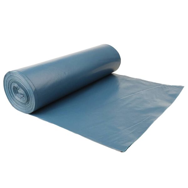 vidaXL Bin Bags 100 pcs Blue 63.4 gal