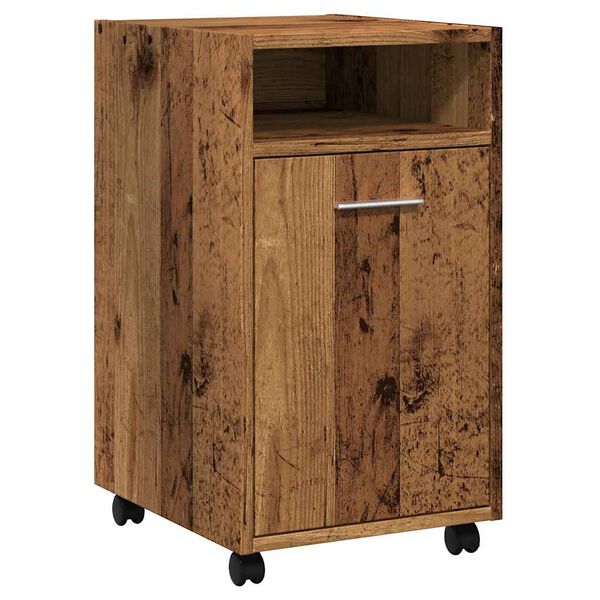 vidaXL Cabinet Old wood Engineered wood Medium Cabinet Rectangular
