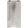 vidaXL Planter Silver Stainless Steel Medium Durable Planter