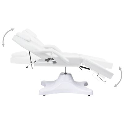 vidaXL Massage Table White 70.9"x24.4"x(34.1"-46.5")