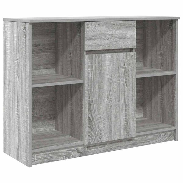 vidaXL Sideboard Grey Sonoma Engineered Wood Medium Reversible
