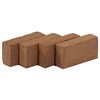 vidaXL Coconut Coir Block Set of 24 Natural Coconut coir Medium