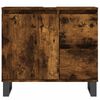vidaXL Bathroom Furniture Set Smoked Oak Engineered wood, iron Large