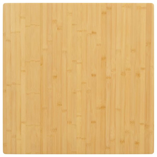 vidaXL Table Top Natural Bamboo Bamboo 27.6 in Rounded corners surface