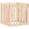 vidaXL Garden Planter Natural Pine Solid Pine Wood Medium Durable