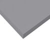 vidaXL Wall Shelf Set of 4 Grey Honeycomb MDF and metal