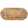 vidaXL Table Top Natural Solid mango wood 35.4x15.7 in Durable