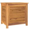 vidaXL Garden Storage Box Warm teak brown