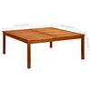 vidaXL Coffee Table Natural wood Solid acacia wood Large Durable