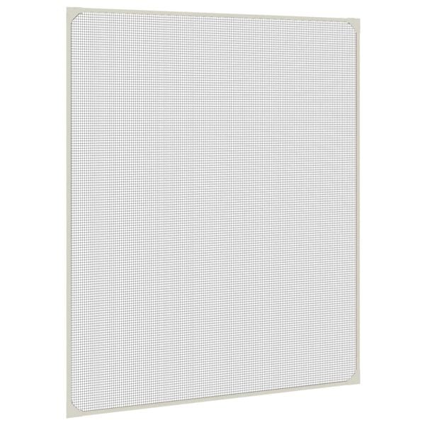vidaXL Insect Screen White frame, Black mesh