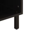 vidaXL TV Cabinet Natural Wood Solid Acacia wood, Engineered wood, Iron