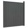vidaXL Fence Panel WPC Grey 68.1x73.2"