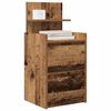 vidaXL Bedside Cabinet Old wood Engineered wood Medium Bedside Cabinet