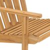 vidaXL Garden Chair Teak Solid Teak Wood Standard Durable Garden Chair