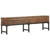vidaXL Bench 63" Solid Reclaimed Wood