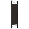 vidaXL 4-Panel Room Divider Brown 63"x70.9"