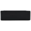 vidaXL Wash Basin 15.7x11.8x5.1" Ceramic Black