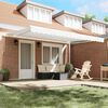 vidaXL Awning Retractable White 177.17" x 137.80" Polyester and metal