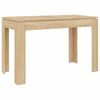 vidaXL Dining Table Sonoma Oak Engineered Wood Standard Simple