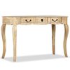 vidaXL Console Table Whitewashed mango wood Solid mango wood Large