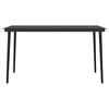 vidaXL Garden Dining Set Brown and black