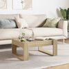 vidaXL Coffee Table Sonoma Oak Engineered Wood Medium Coffee Table