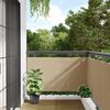 vidaXL Balcony Screen Oxford Fabric 29.5x236.2" Beige