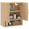 vidaXL Wall Cabinet Sonoma Oak 23.6"x12.2"x27.6" Engineered Wood