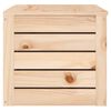 vidaXL Storage Box Pine Solid pine wood Medium Storage Box Rectangular