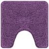 vidaXL Anti-slip Bath Mat Set 3 pcs Purple PP