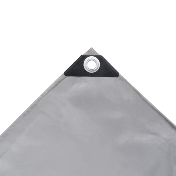 vidaXL Tarpaulin 2.1 oz/ft&sup2; 9.8'x9.8' Gray