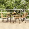 vidaXL Garden Dining Set Seats Many Garden Dining Set Rectangular Modern