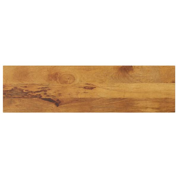 vidaXL Table Top Oak Solid Mango Wood 39.4 x 7.9 x 1.5 in Durable