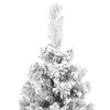 vidaXL Artificial Christmas Tree with 300 LEDs Green 82.68 in