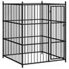 vidaXL Outdoor Dog Kennel 59.1"x59.1"x72.8"