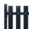 vidaXL Fence Panel Anthracite 70.1" x 29.5" Powder-coated Steel