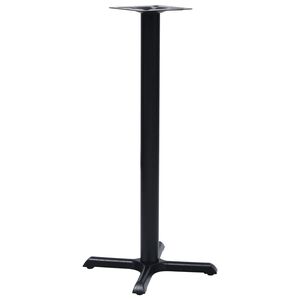 vidaXL Bistro Table Leg Black Cast iron Medium Industrial