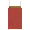 vidaXL Paper Bags 250 pcs with Handles Red 26x17x25 cm