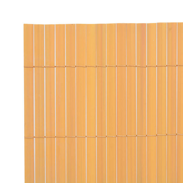 vidaXL Garden Fence Yellow 59.06 x 118.11 in PVC